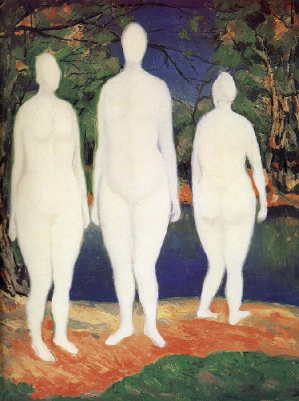 Kasimir Malevich Woman Bather Norge oil painting art